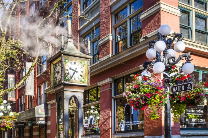 Viola, Melanie: Die historische Dampfuhr Steam Clock in Vancouver