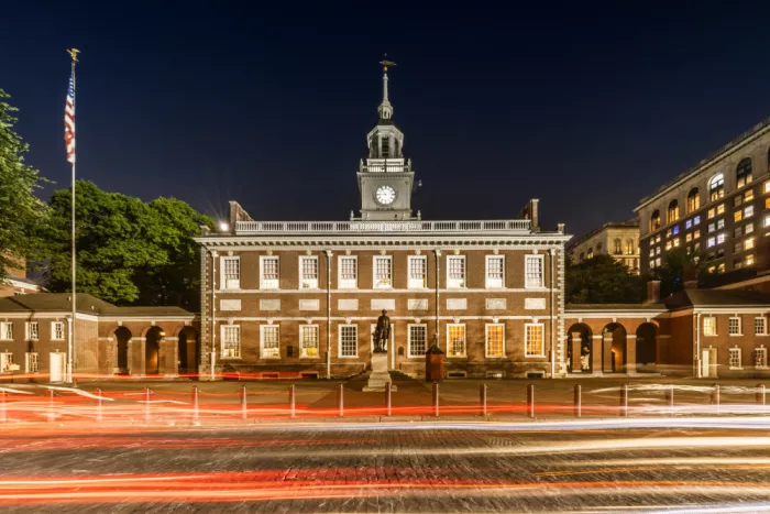 Viola, Melanie: Independence Hall a Philadelphia
