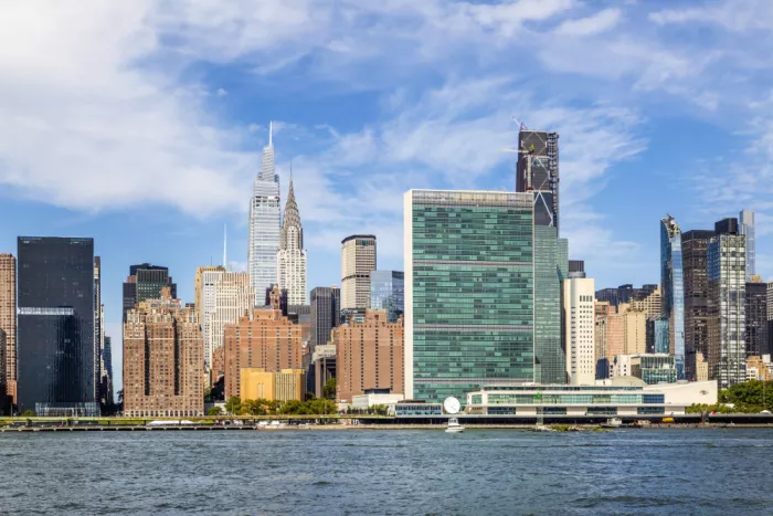 Viola, Melanie: NEW YORK CITY East River Skyline
