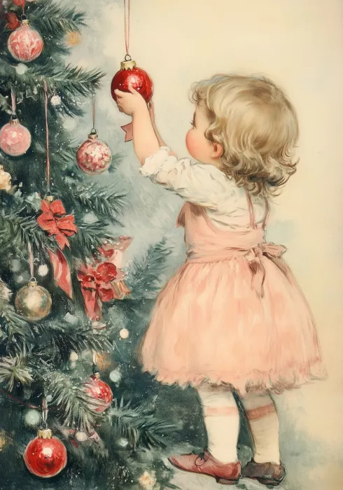 Studio, Pictufy: Joven Muchacha en Nochebuena