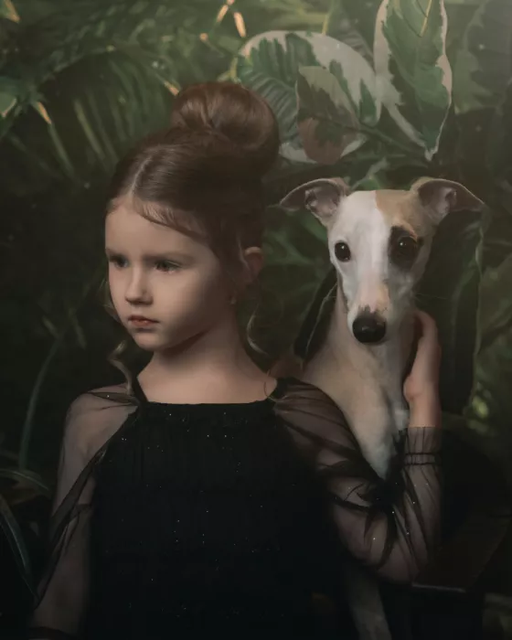 Lee, Martin: Mädchen und Hund