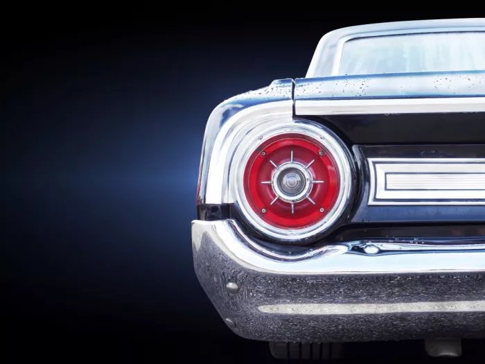 Gube, Beate: Amerikanischer Klassiker Galaxie 1964 Heckansicht