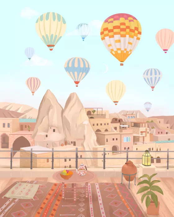 Lizde, Petra: Cappadocia