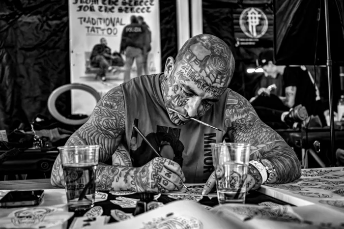 Melis, Maria Alberto: Tatuatore