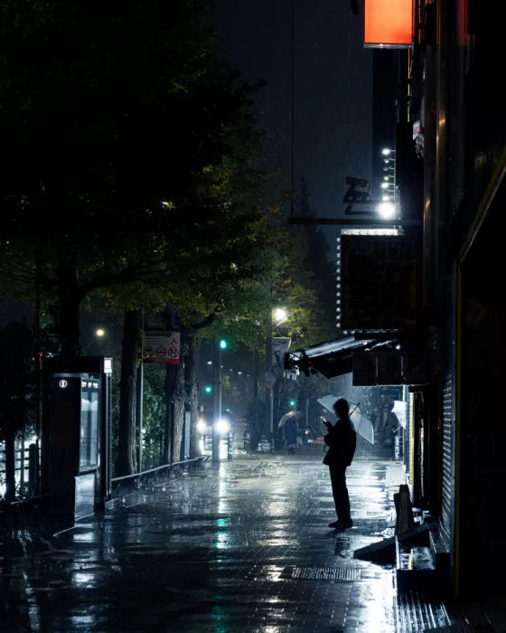 YusukeMatsumoto: Notte piovosa Akihabara 1