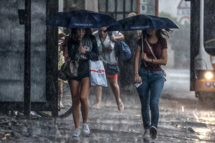 Melis, Maria Alberto: Déšť ve městě