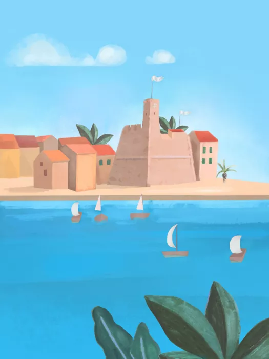 Lizde, Petra: Vis-Insel
