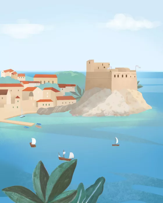 Lizde, Petra: Dubrovnik Festung
