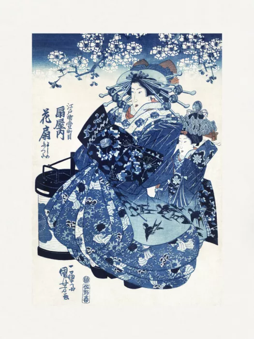 Kuniyoshi, Utagawa: Femme japonaise (1798–1861)