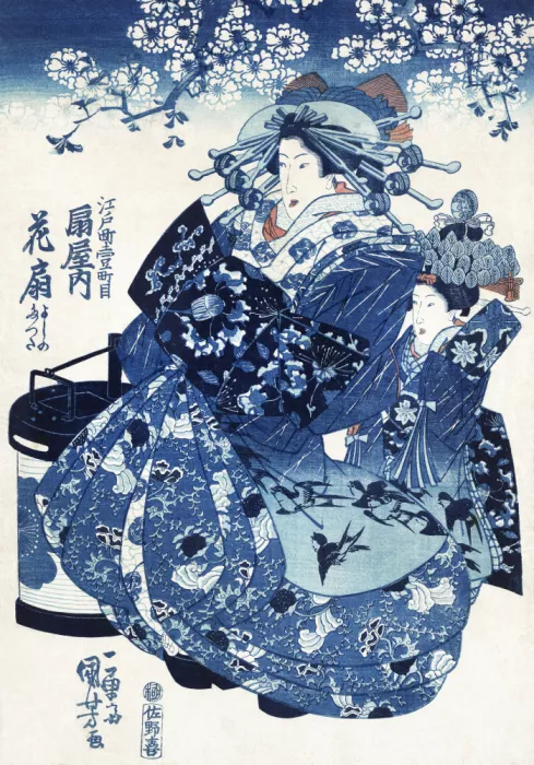 Kuniyoshi, Utagawa: Femme japonaise (1798–1861)