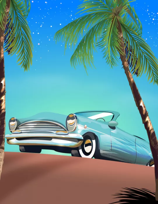 Nicholas: Voiture cubaine classique
