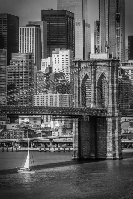 Viola, Melanie: NYC Brooklyn Bridge e East River