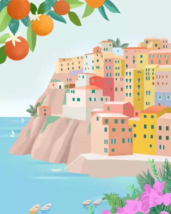 Lizde, Petra: Cinque Terre, Italien