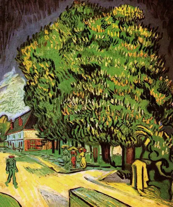 Gogh, Vincent van: Kaštan v květu