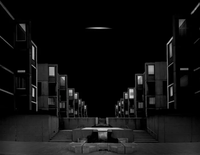 Zeng, Jiahong: Salk Institute di Notte