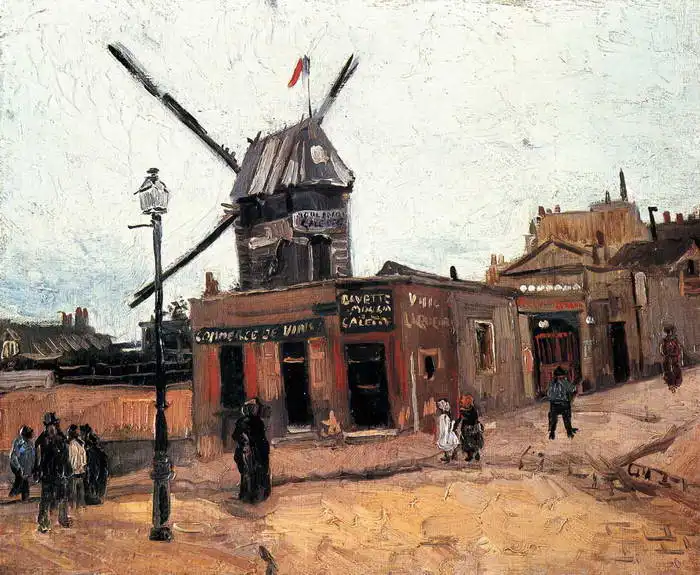 Gogh, Vincent van: Le Moulin de la Galette