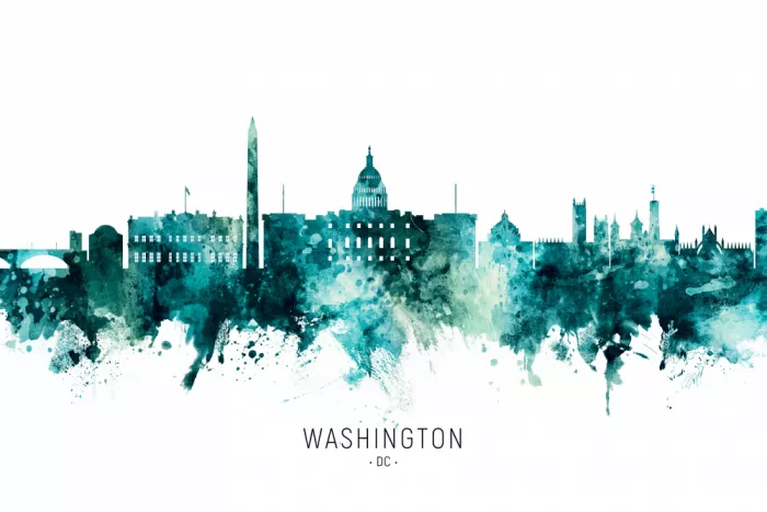 Tompsett, Michael: Washington Skyline DC
