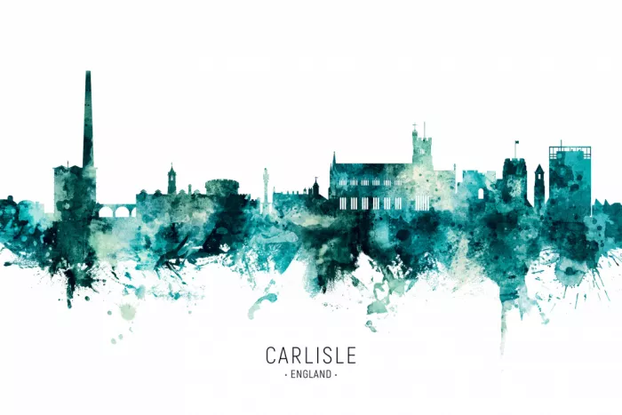 Tompsett, Michael: Skyline de Carlisle Angleterre