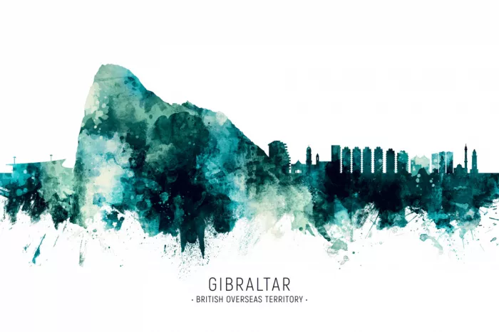 Tompsett, Michael: Silueta de Gibraltar