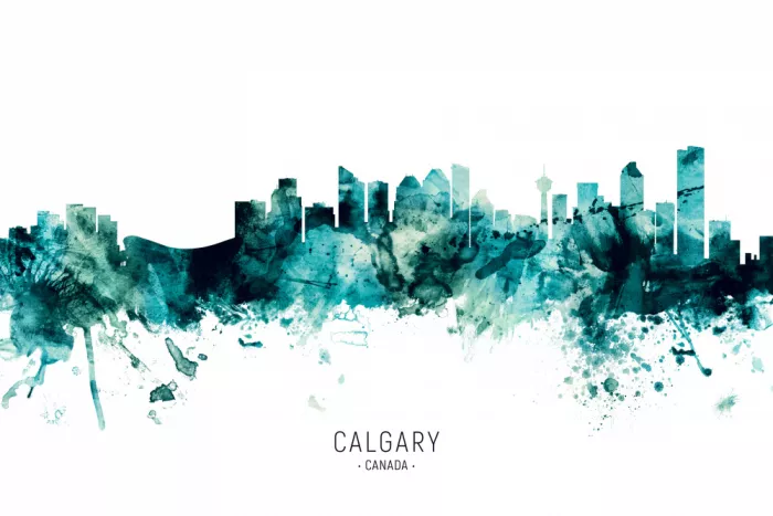 Tompsett, Michael: Skyline de Calgary Canada