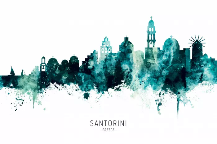 Tompsett, Michael: Horizon de Santorin