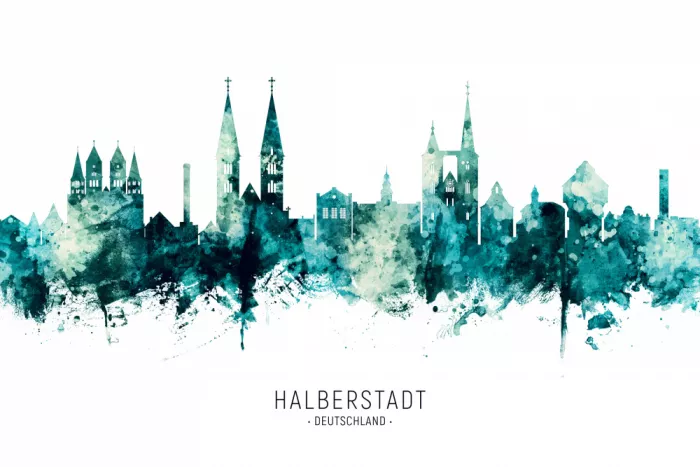 Tompsett, Michael: Halberstadt Allemagne Skyline