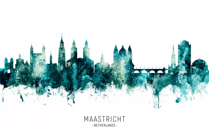 Tompsett, Michael: Skyline de Maastricht, Pays-Bas