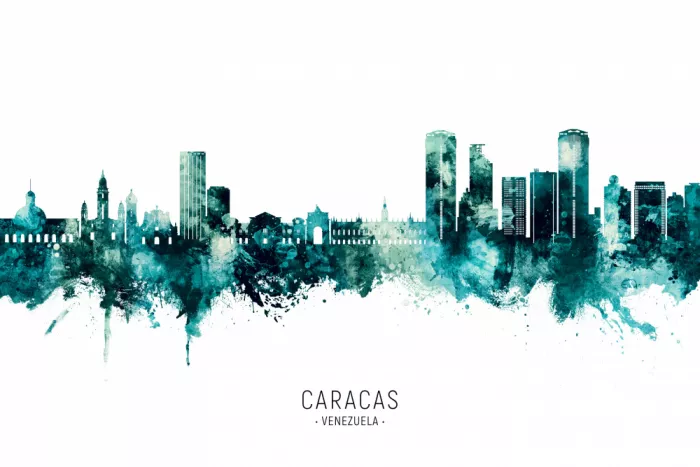 Tompsett, Michael: Panorama de Caracas, Venezuela