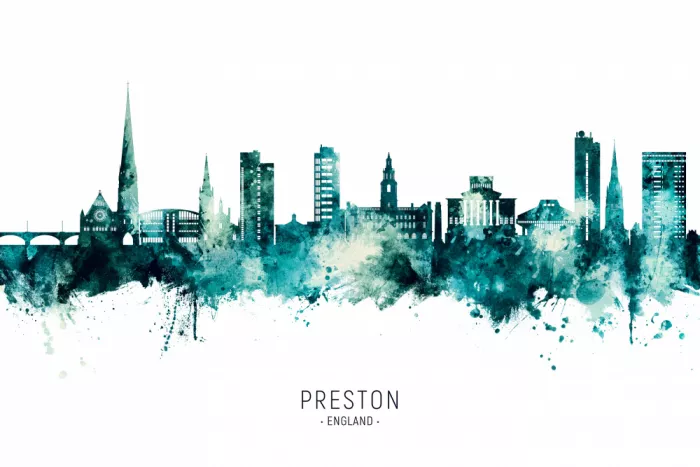 Tompsett, Michael: Preston England Skyline