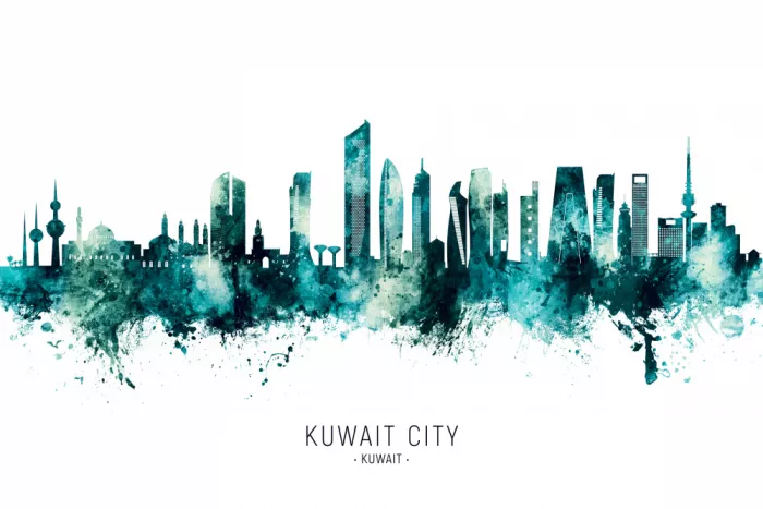 Tompsett, Michael: Skyline de Koweït City