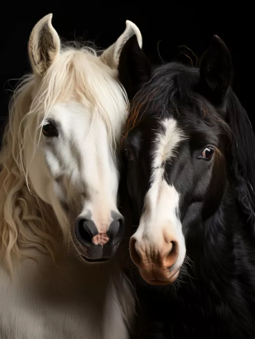 Paksoylu, Bilge: Chevaux 0000 P Amis chevaux 1