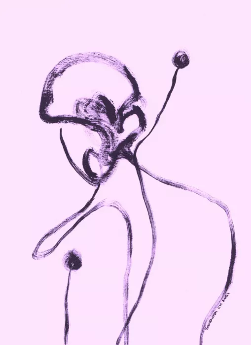 ch, Santhosh: Dessin au trait 32
