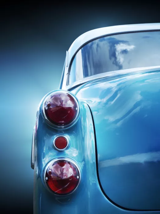 Gube, Beate: Auto classica americana Special 1953 Posteriore