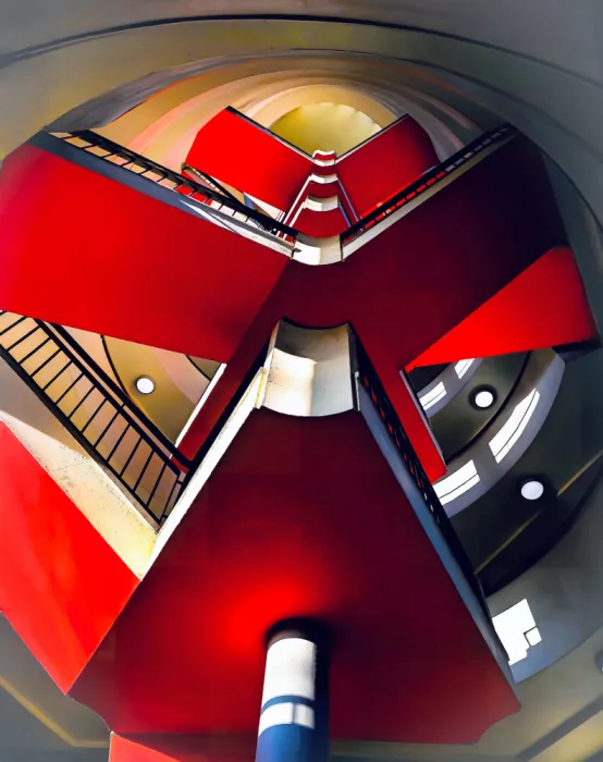 Orbach, Arnon: Scala di Bevin Court - Finsbury, Londra, Regno Unito