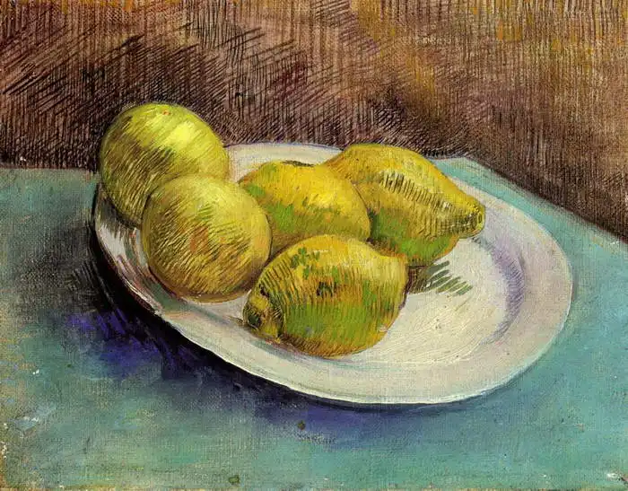 Gogh, Vincent van: Zátiší s citróny na podnose