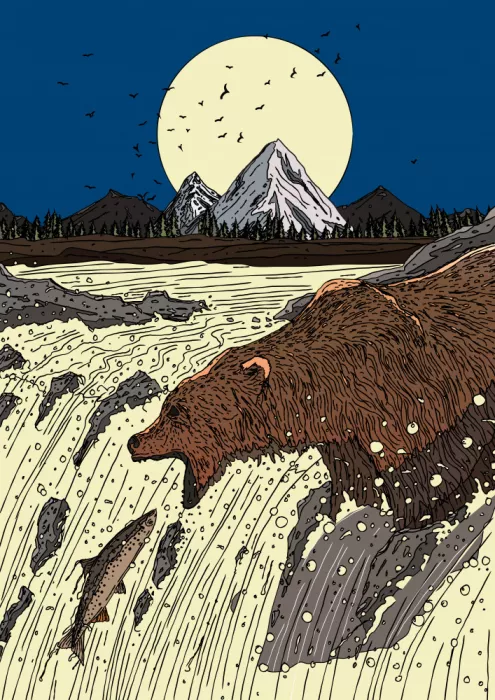 Nicholas: Bear Fishing