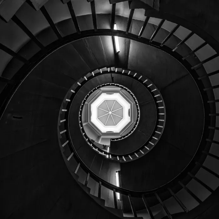 Villalba, Angel: Spirale e ottagono