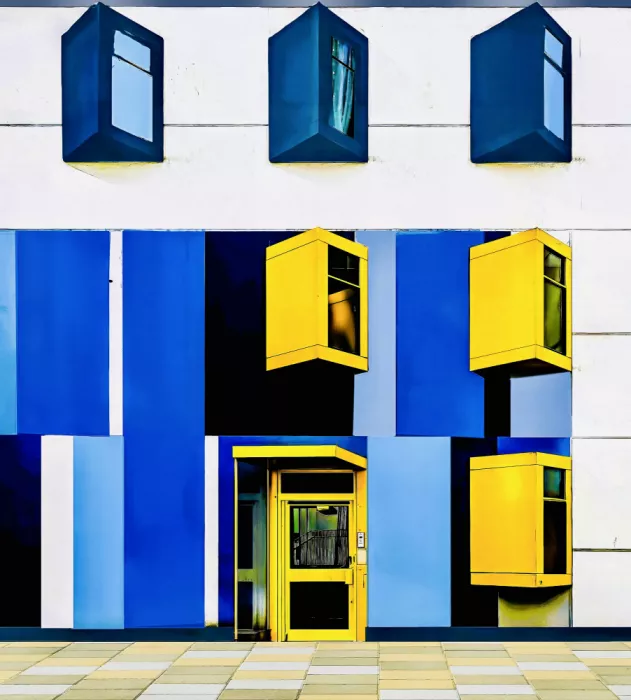 Orbach, Arnon: Facciata - Swiss Cottage, Londra UK