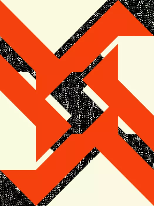 Strnad, Petr: Formes orange et noires audacieuses