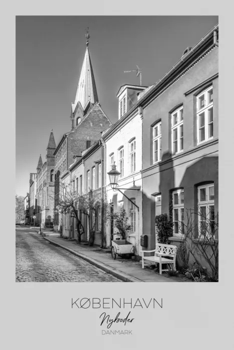 Viola, Melanie: Charmante Straße in Nyboder
