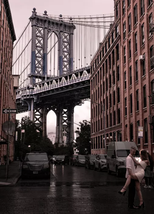Kamei, Seiji: Danza al Brooklyn Bridge