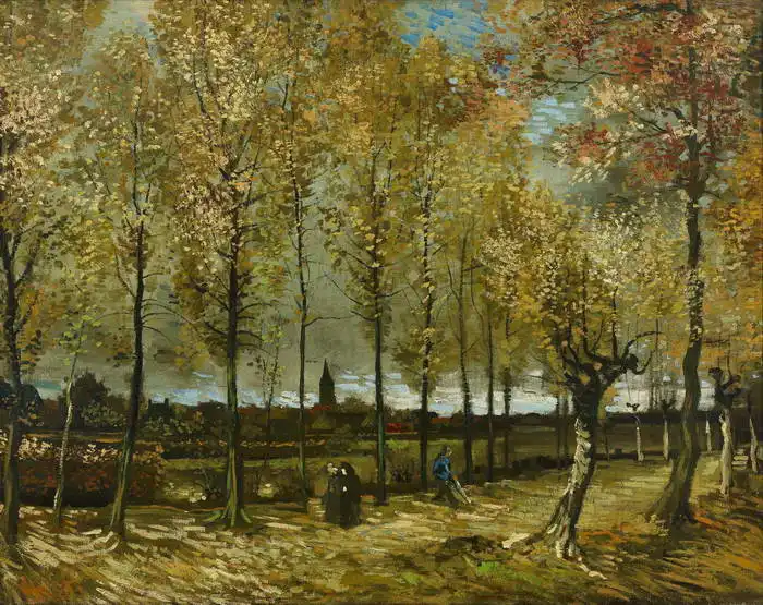 Gogh, Vincent van: Topoly poblíž Nuenenu