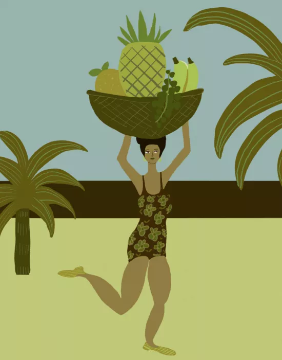 Bursic, Sharyn: Fruits tropicaux à la plage