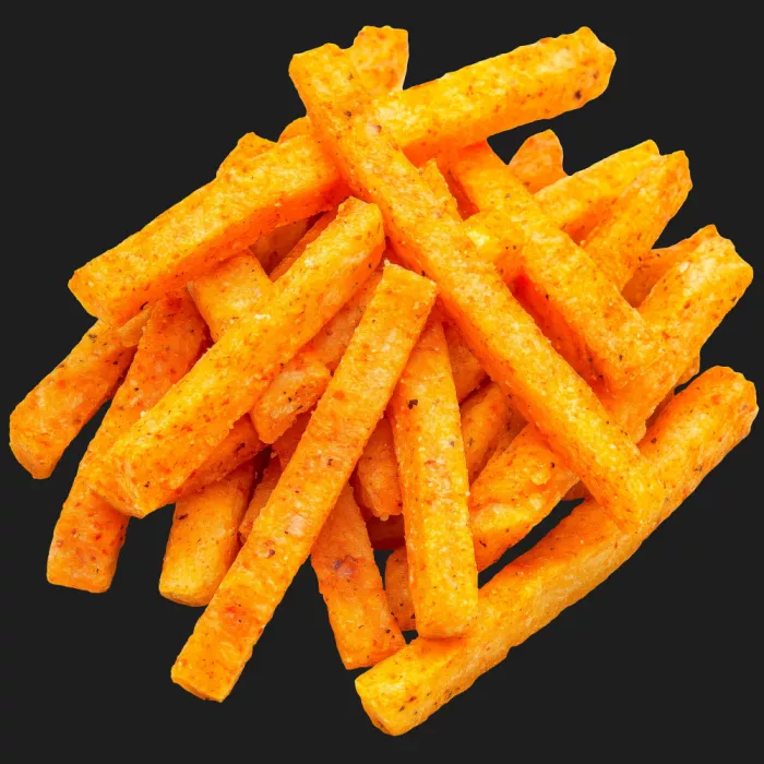 Barsrsind, Marika: Retro nostalgischer Sommerstapel Pommes Frites