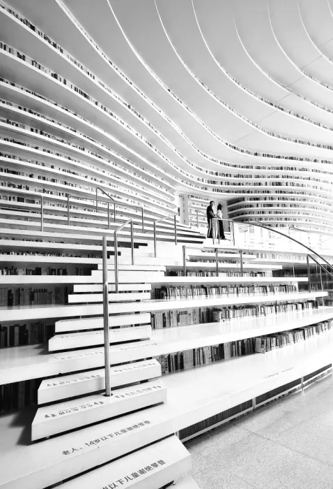 Zhao, Emma: Ein Paar in der Bibliothek