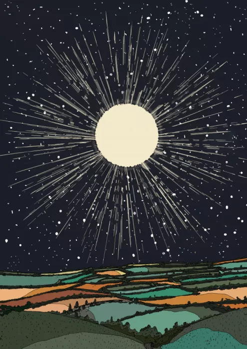 Nicholas: Summer Countryside Moon