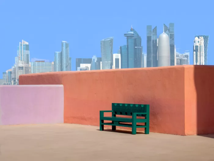 Zhao, Yan: Rincón tranquilo en la ciudad moderna