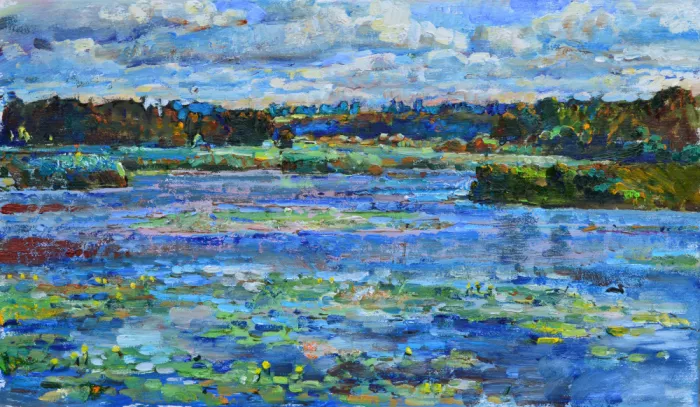 Kutsachenko, Andrii: Stille am Flussufer