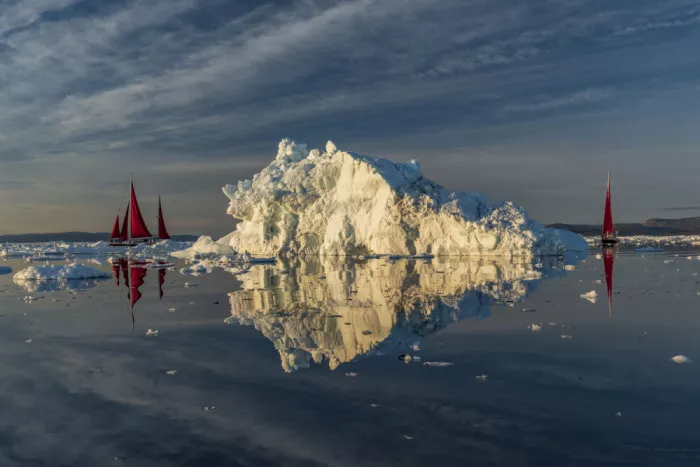 Curto, Jose: Die Boote und der Eisberg