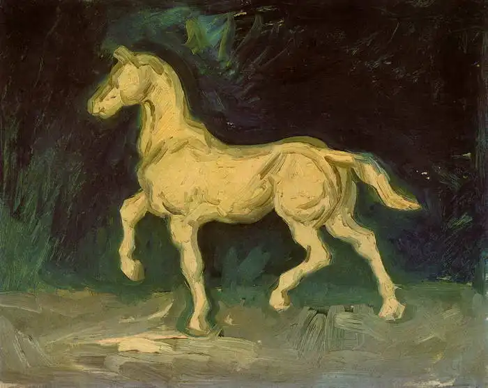 Gogh, Vincent van: Socha koně